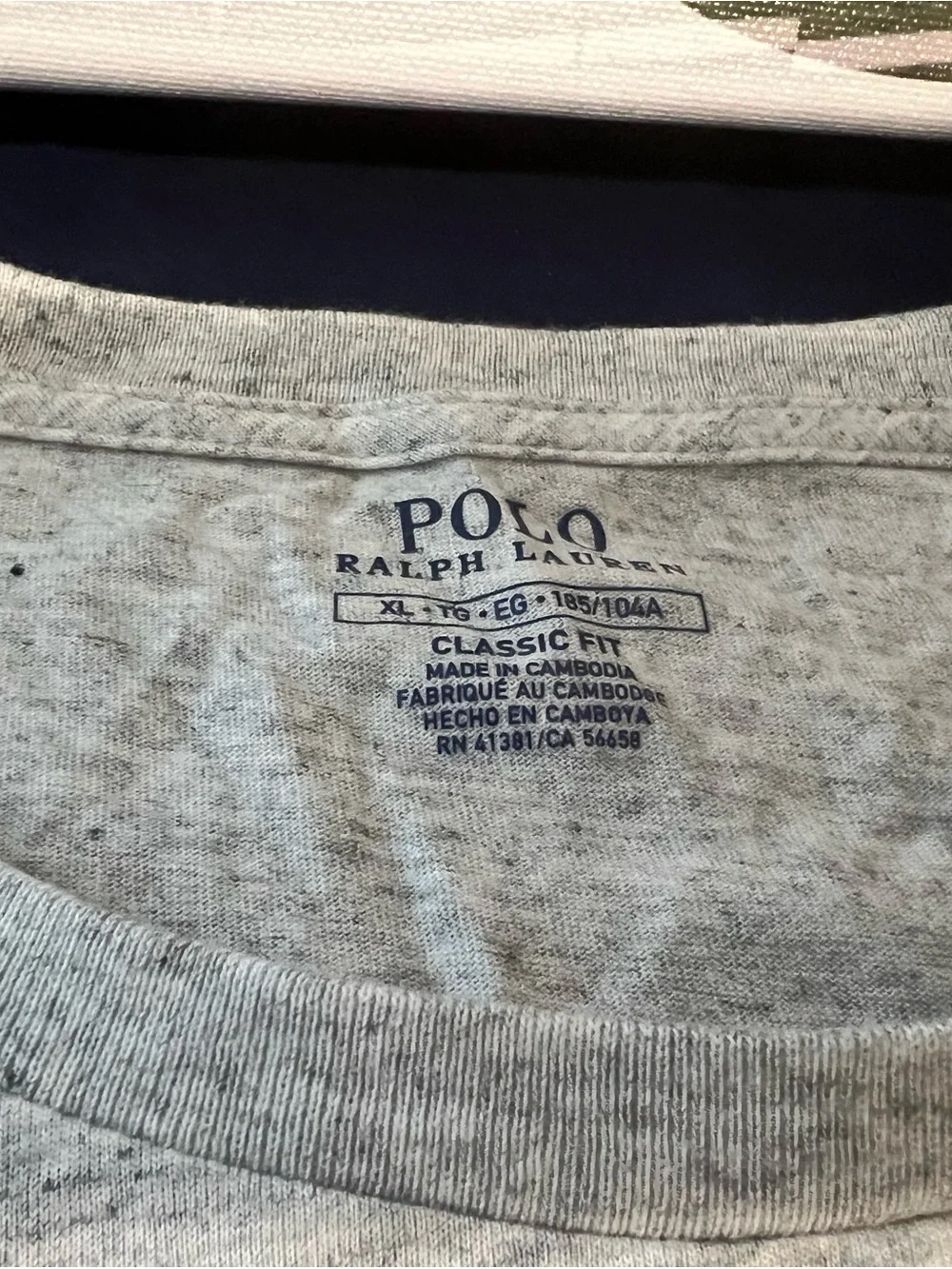 Polo Ralph Lauren soft heathered